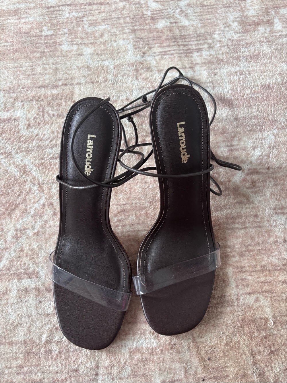 New Larroudé Women's Gloria Strapped Heel 8.5